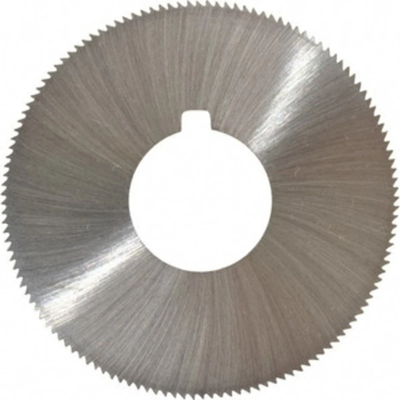 Made in USA 1-3/4 x 0.051, 5/8 Arbor, 132-Tooth High Speed Steel Slitting & Slotting Saw Uncoated, RH Cut, Straight T...